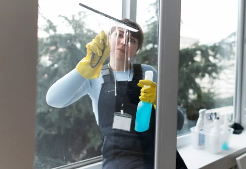 Nettoyage de vitres intérieures et extérieures à Mathaux